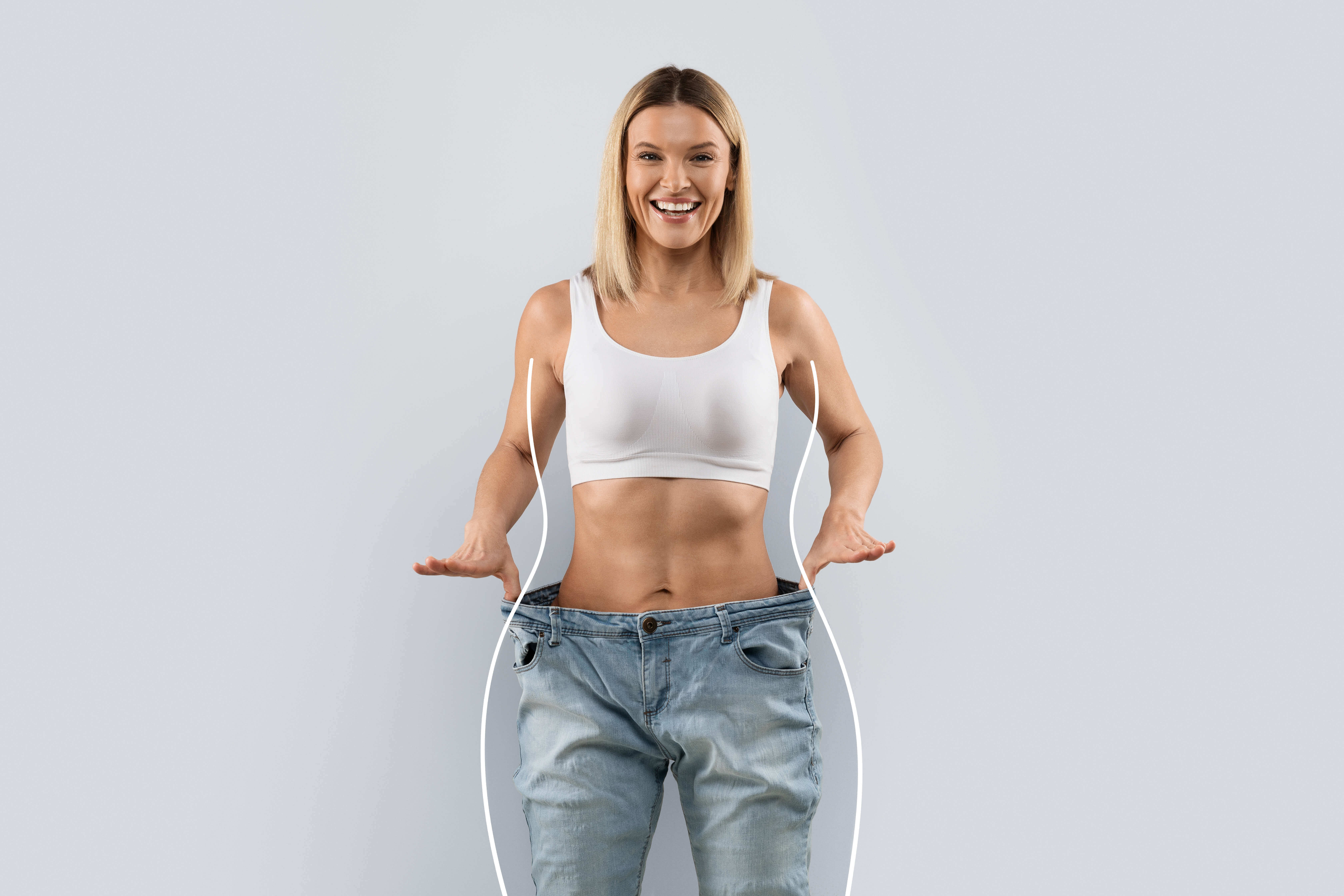 femeie - pierdere în greutate 