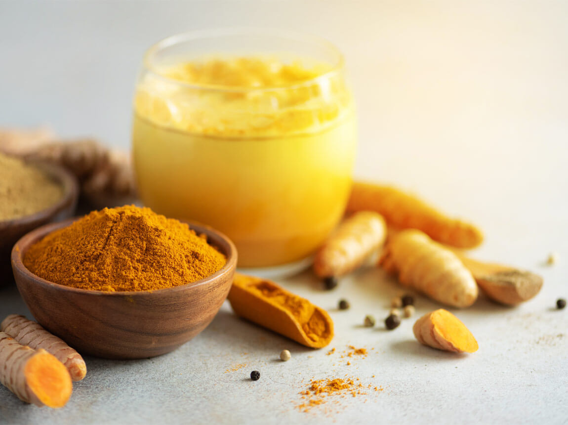 turmeric, ghimbir, piper 