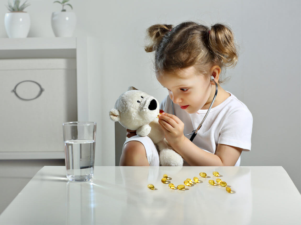 copil, omega 3 capsule 