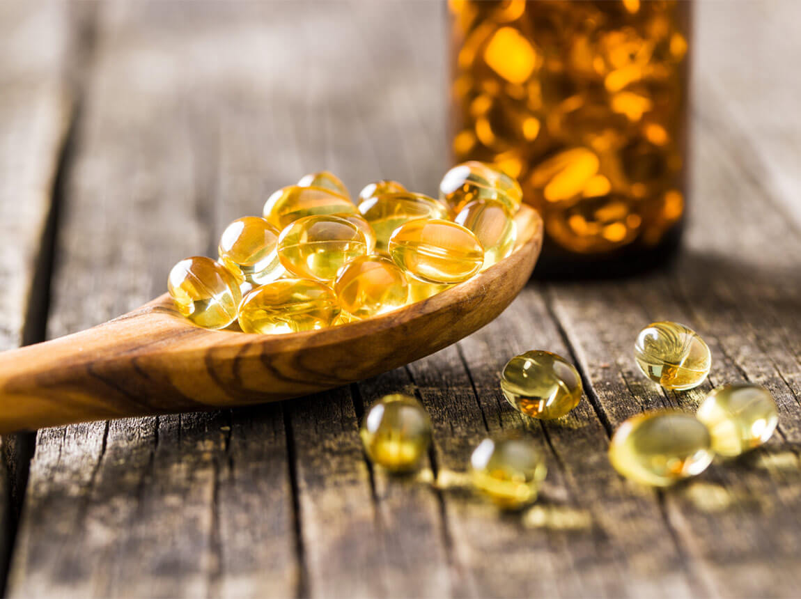 Vitamina D în capsule 