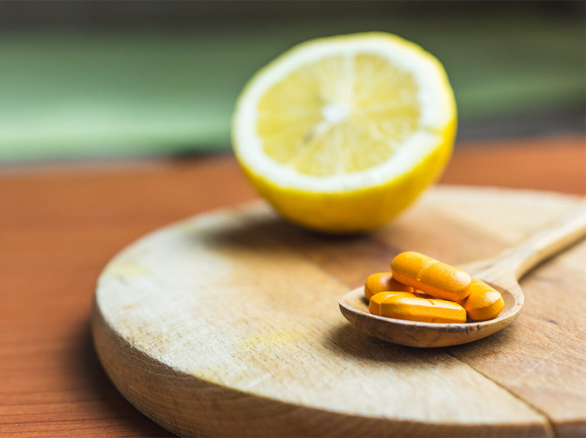 tablete de vitamina C 