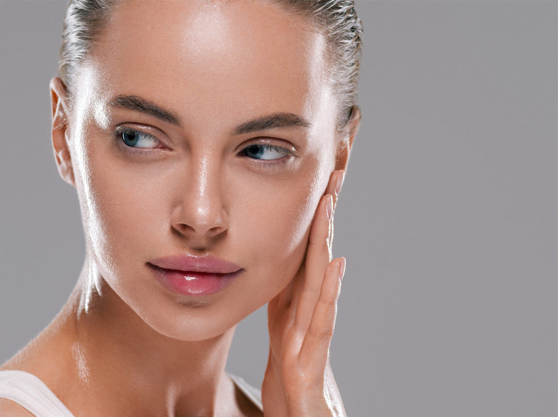 femeie, piele frumoasă, sănătoasă, fermă 