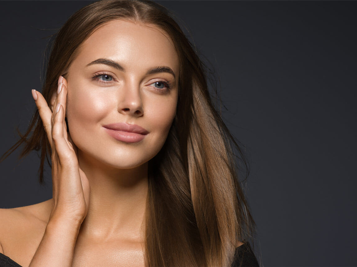 femeie - piele frumoasă, sănătoasă