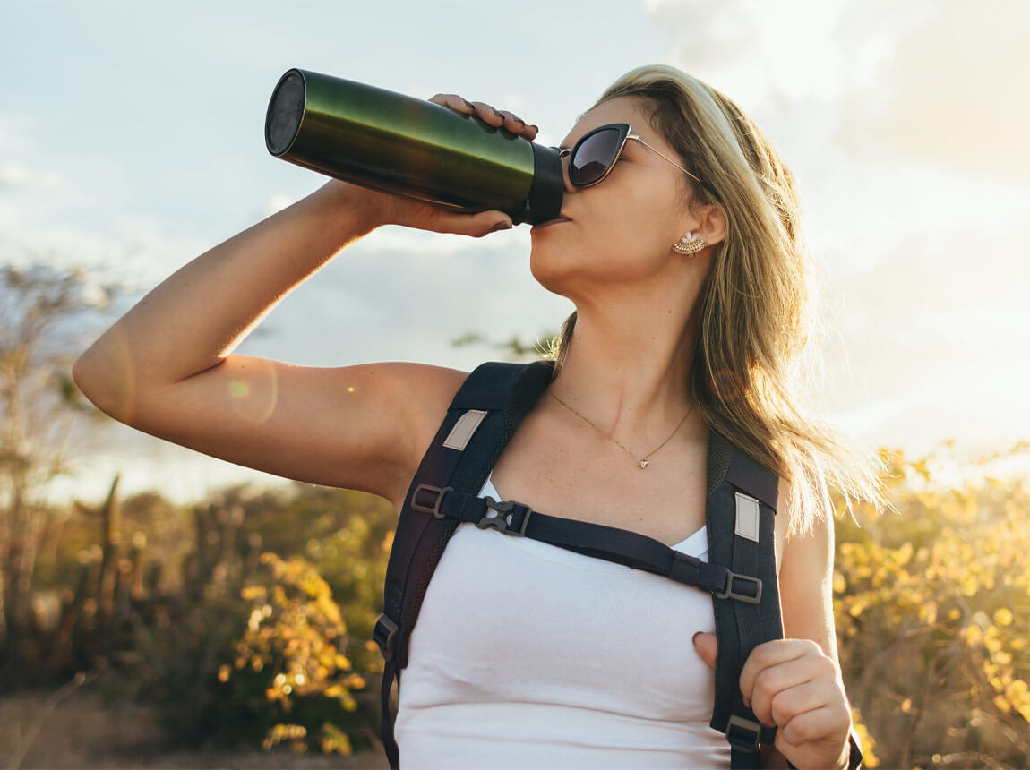 feminin - hidratare, drumeții montane 