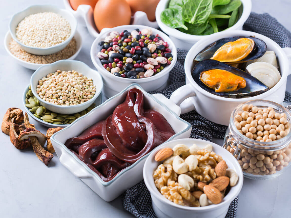 alimente bogate în fier 