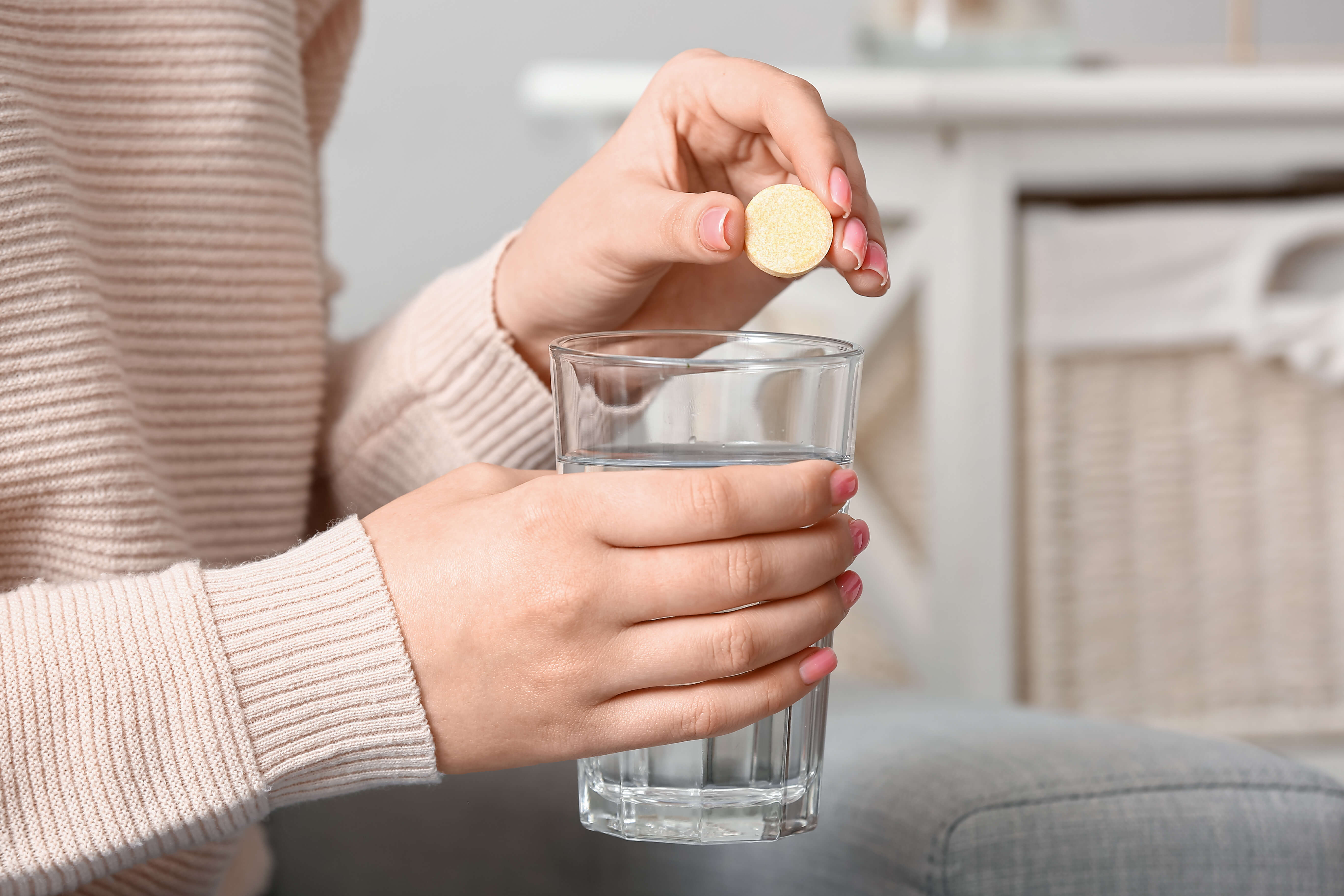 femei - electroliți, tablete efervescente 