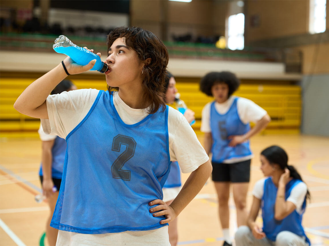 jocuri de echipă - băutură izotonică