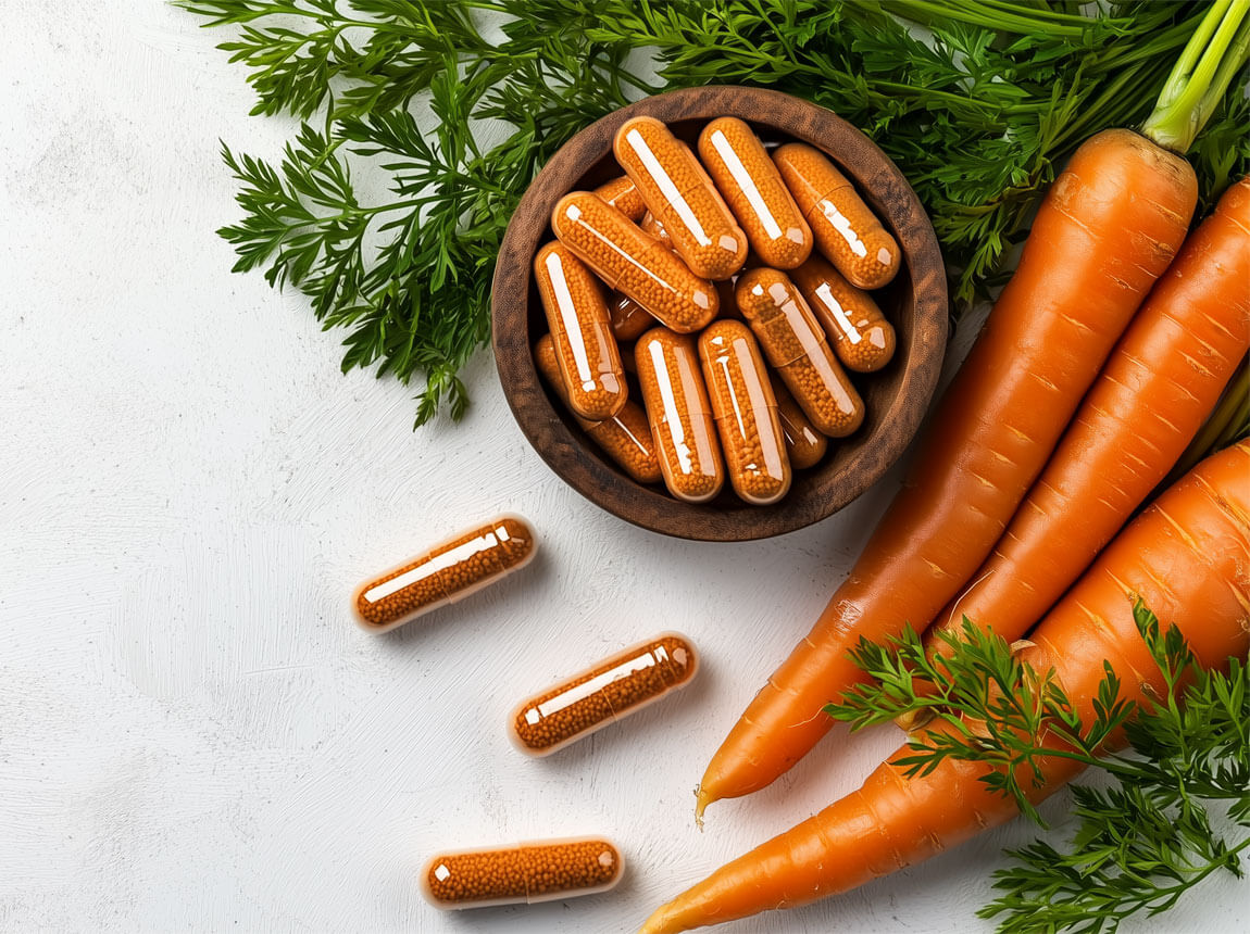 morcov - beta-caroten