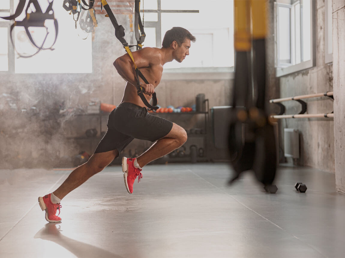 bărbat - antrenament, energie