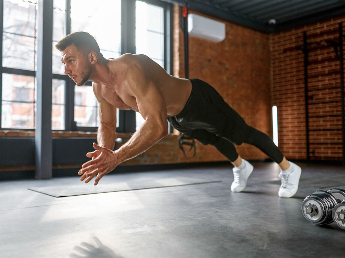 flotări pliometrice