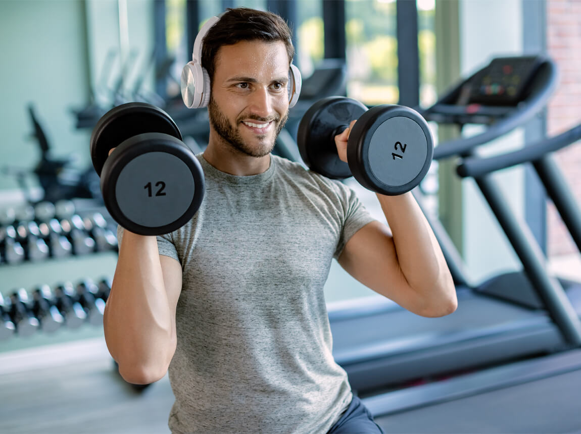 om activ - antrenament de forță 