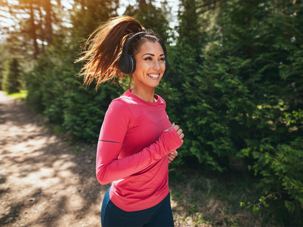 femeie, alergare, pierdere în greutate 