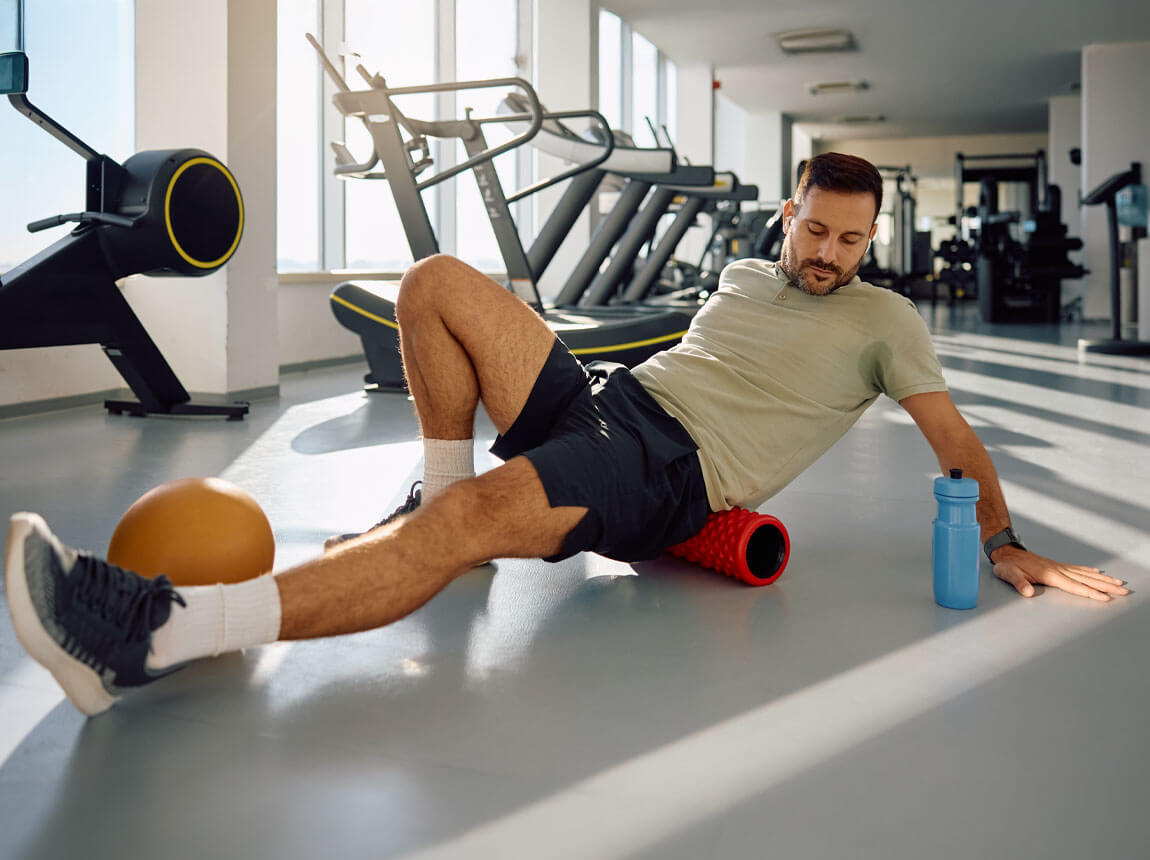 genunchiul alergătorului - rulare  