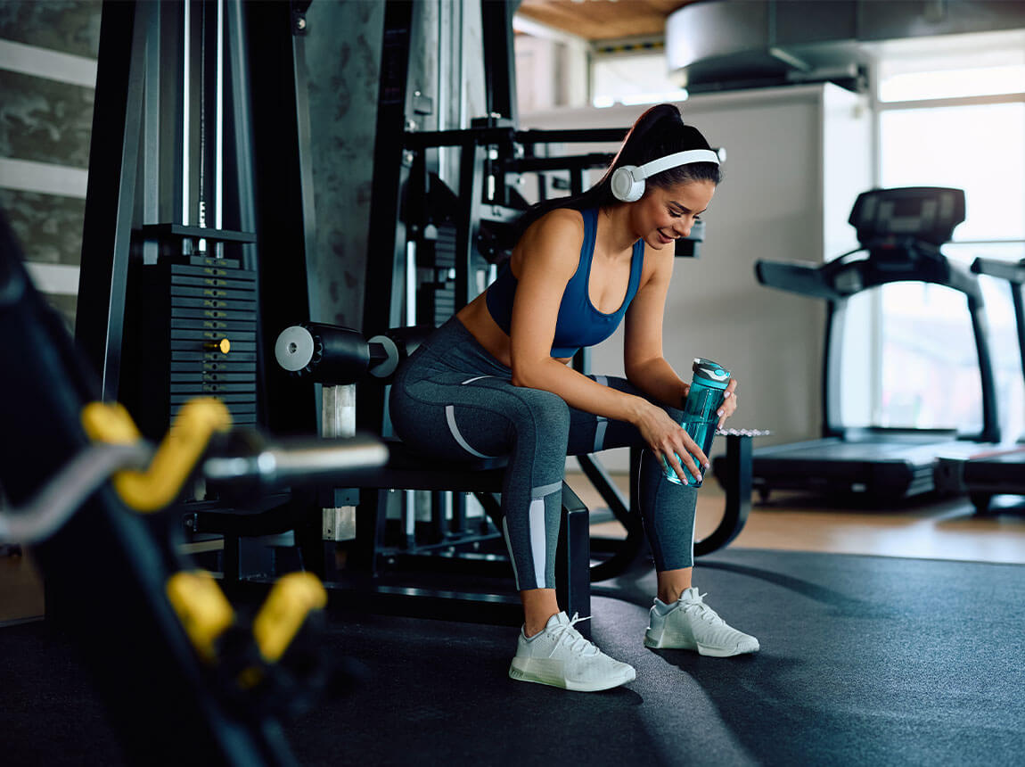 femeie - antrenament, taurină