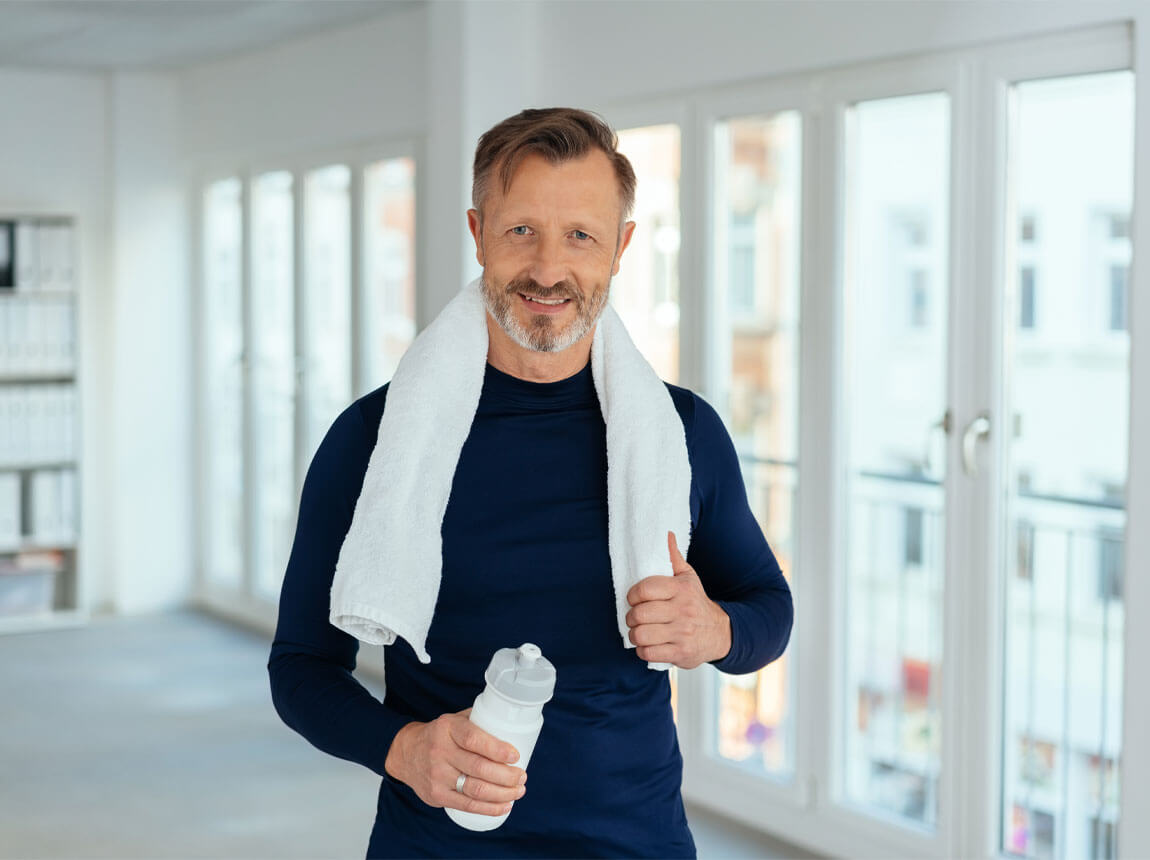 bărbat active după 50 de ani