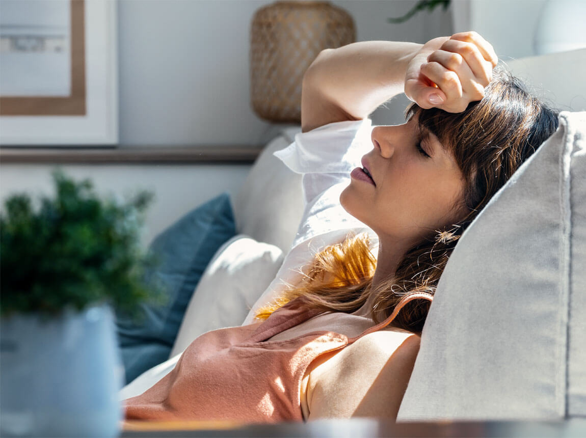 femeie obosită - perioadă