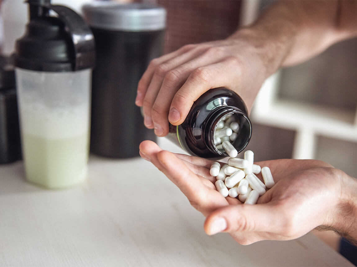 creatină &icirc;n capsule