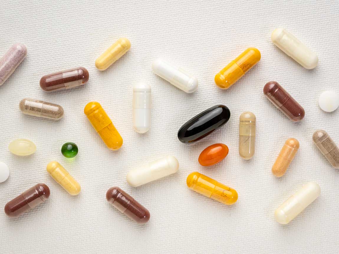 vitamine și minerale sub formă de capsule  