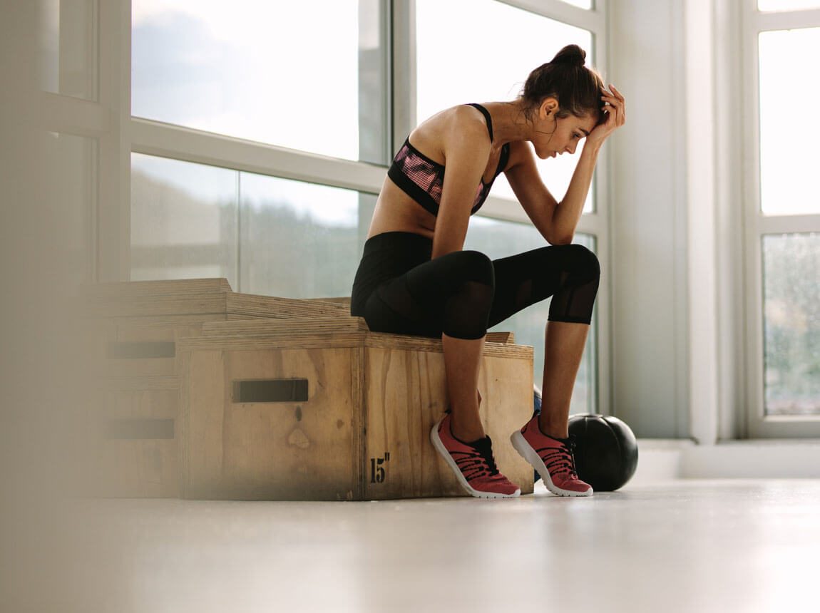 femeie - antrenament, perioadă  