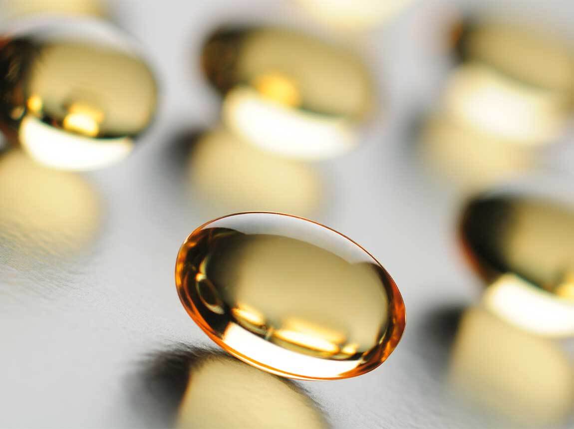 omega 3 &icirc;n capsulă gelatinoasă
