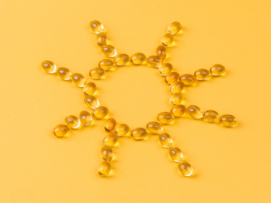 vitamina D3 în capsulă gelatină