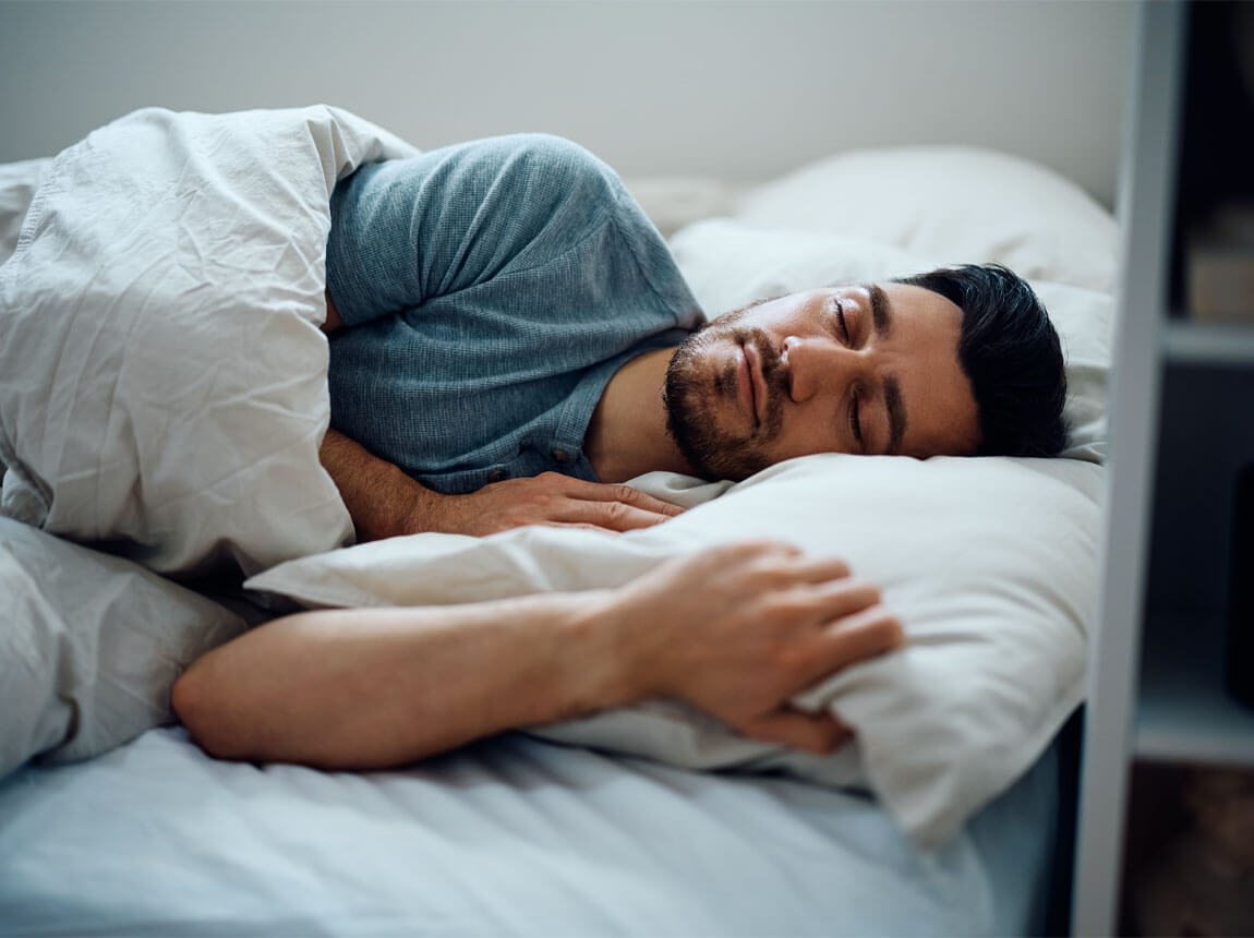 bărbat - regenerare, somn