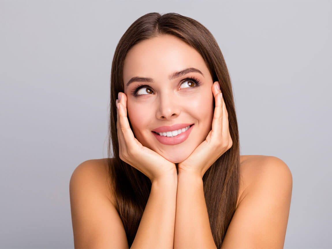 femeie - piele sănătoasă, frumoasă - colagen 