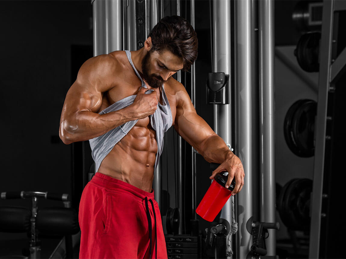 masculin - construirea masei musculare 