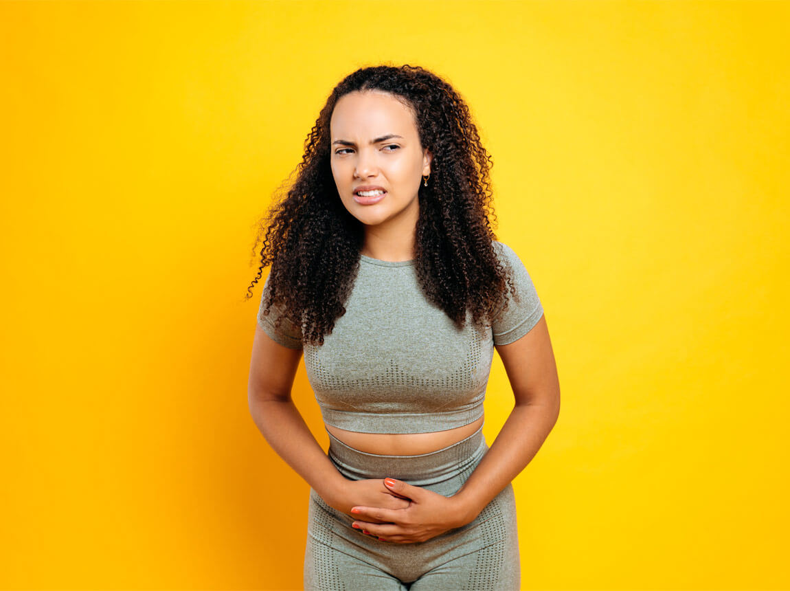 femeie - dureri abdominale 