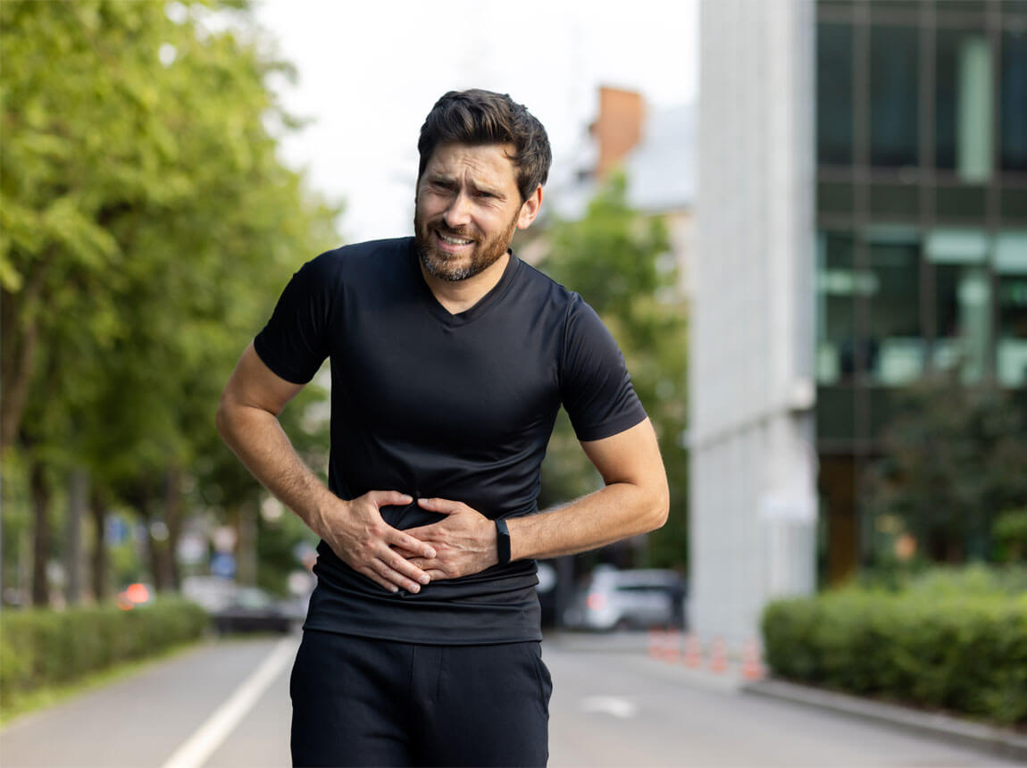 bărbat - dureri abdominale, sindromul intestinului iritabil