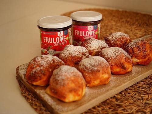 Rețetă pentru gogoși la friteuză cu aer cald cu gem de zmeură