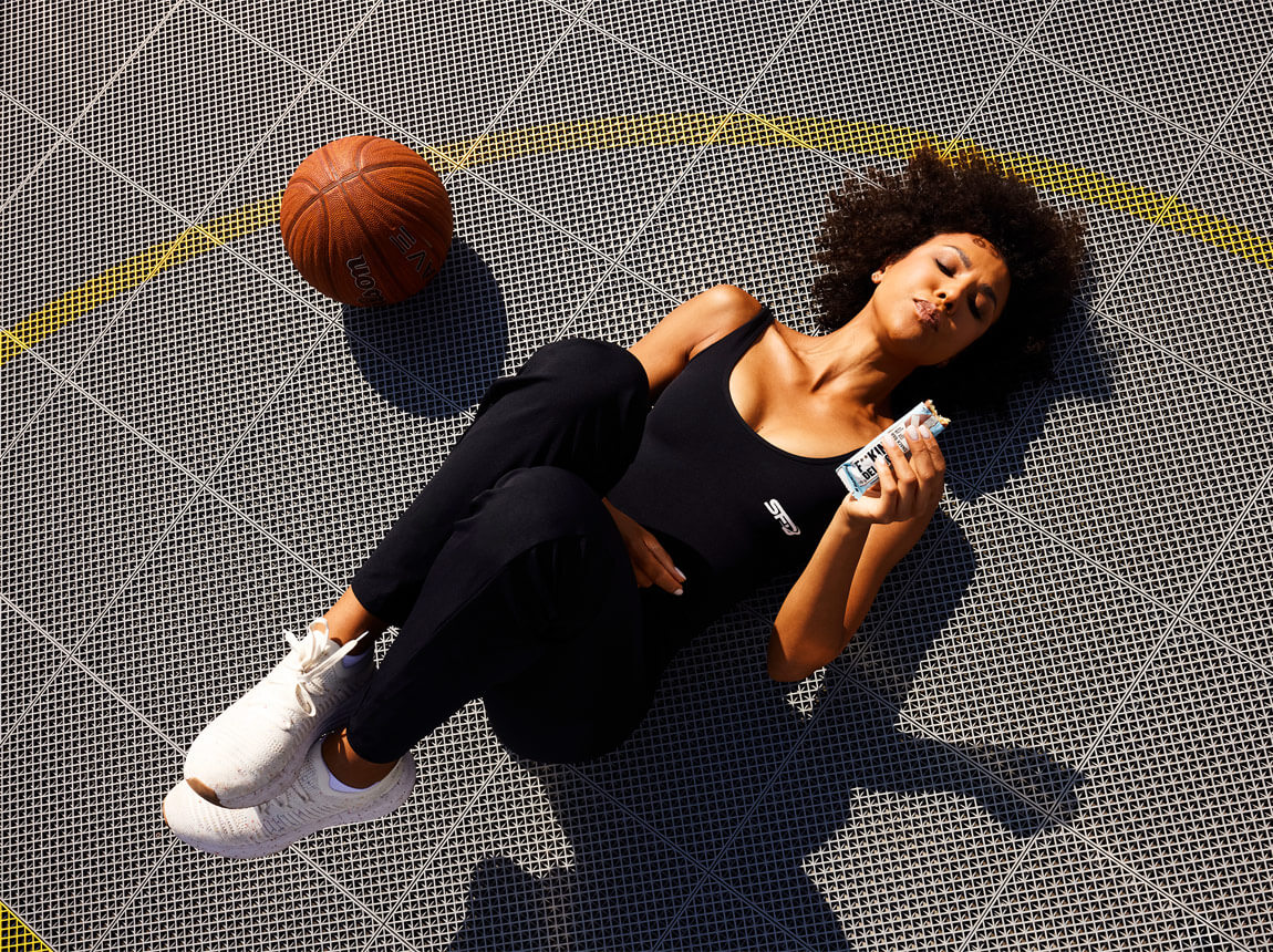 femei cu un baton proteic 