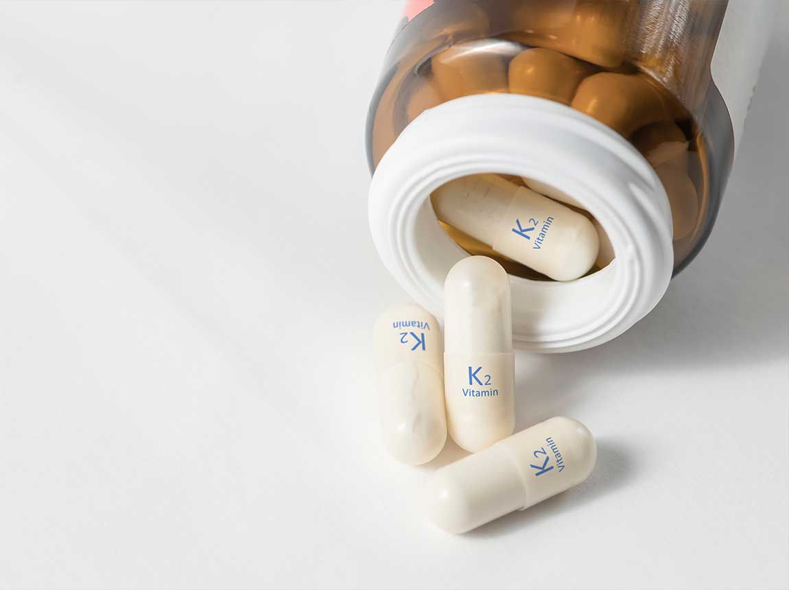 vitamina K sub formă de capsule