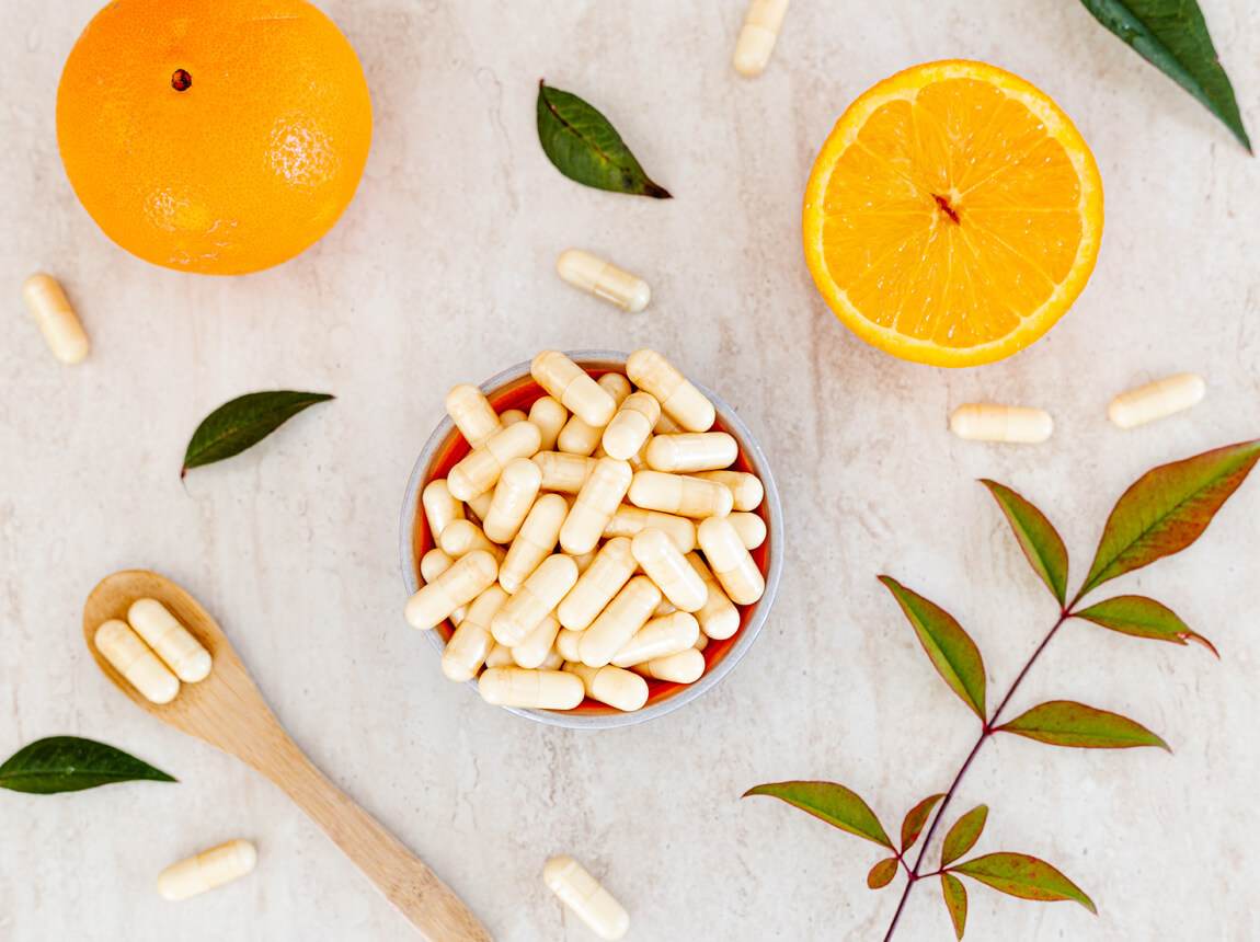 vitamina C în capsule 