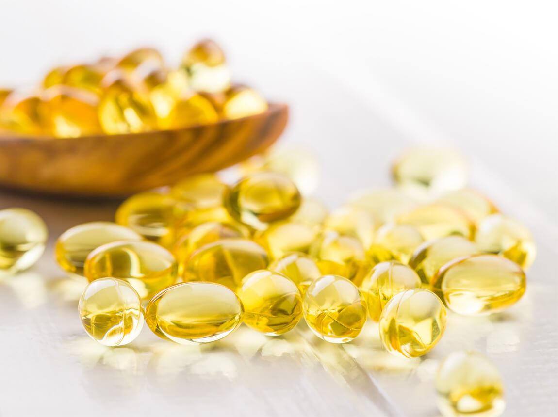 vitamina D în capsulă gelatină 