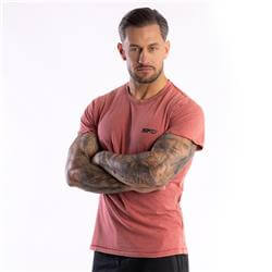 BĂRBAȚI T-SHIRT Rubbed Red