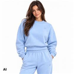 Bluză de damă Cozy Club Baby Blue