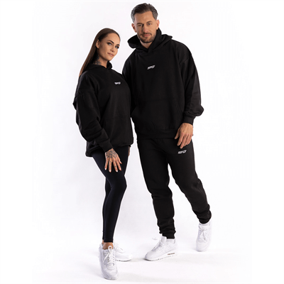 SFD WEAR UNISEX Bluza Hanorac Core Oversize Black