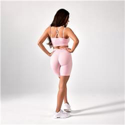 Șorturi Push Up V Back Soft Pink