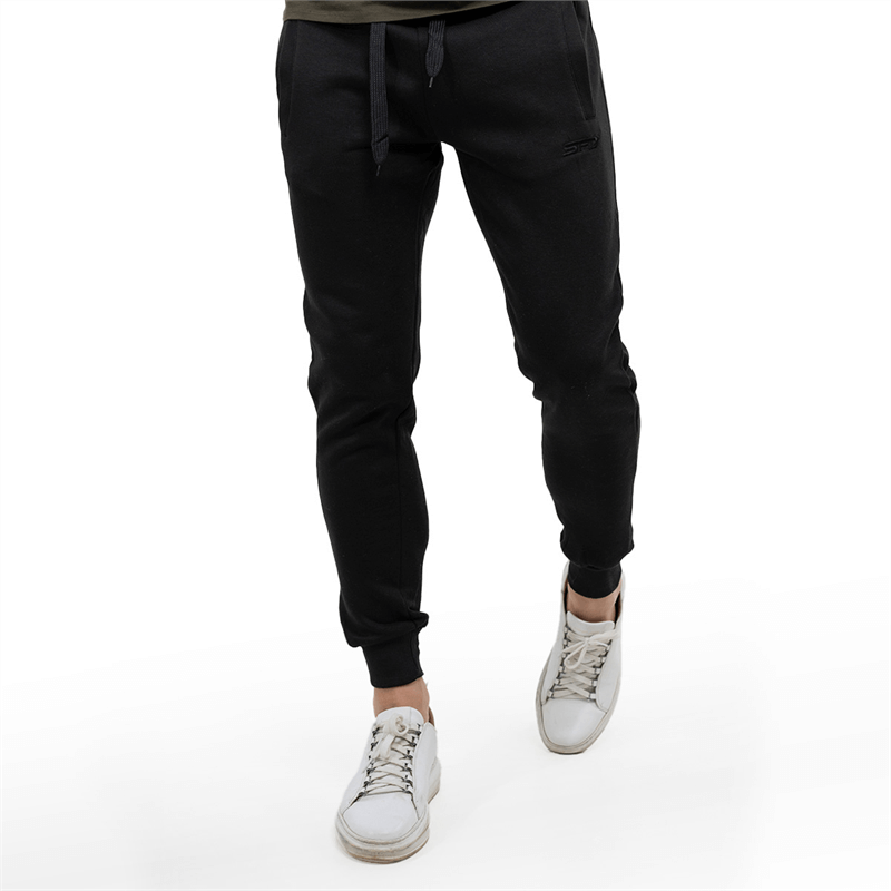 SFD WEAR PANTALONII DE TRENING BASIC BLACK PENTRU BĂRBAȚI