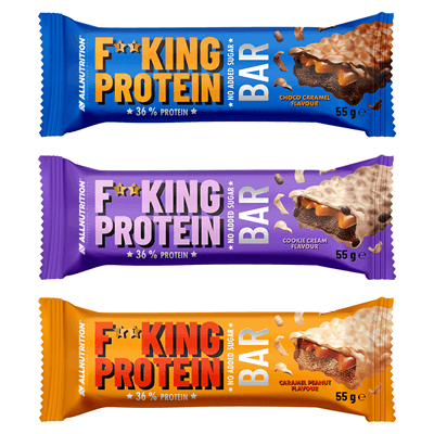 ALLNUTRITION 10 x Fitking Protein Bar 55g