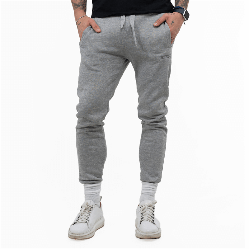 SFD WEAR PANTALONII DE TRENING BASIC GREY PENTRU BĂRBAȚI