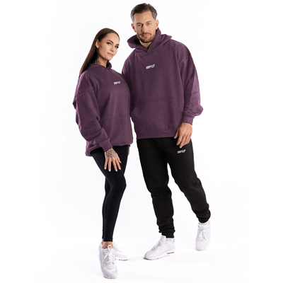 SFD WEAR UNISEX HANORAC Hoodie Core Oversize Violet