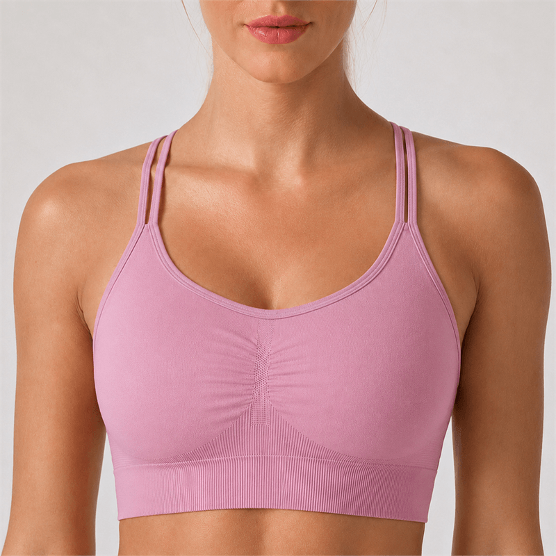 Allwear Top Push Up Deep Powder Pink