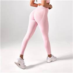 Colanți Push Up V Back Soft Pink
