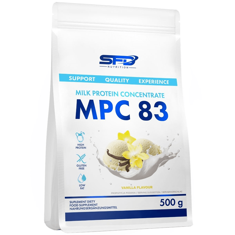 SFD NUTRITION 3+1 GRATUIT Proteină din lapte MPC 83 500 g