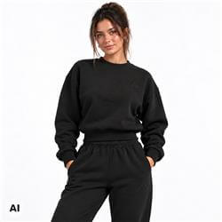 Bluză de damă Cozy Club Black