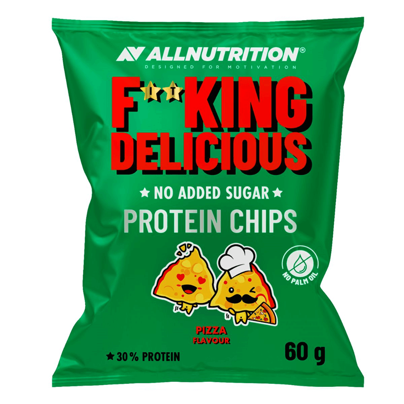 ALLNUTRITION 12 x Fitking Delicious Protein Chips 60g