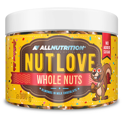 ALLNUTRITION Nutlove Wholenuts - Almonds In Milk Chocolate