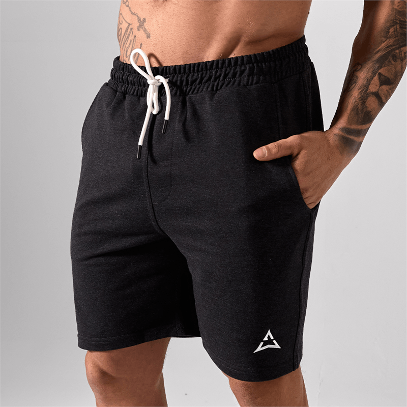 Allwear PANTALONI SCURȚI BASIC GRAPHITE MELANGE